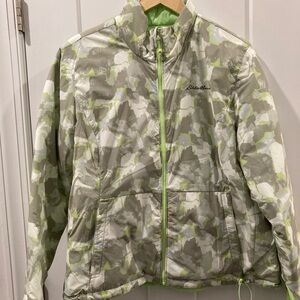 NWT Eddie Bauer Women’s XL Ignitelite Stretch Reversible Outerwear Coat.